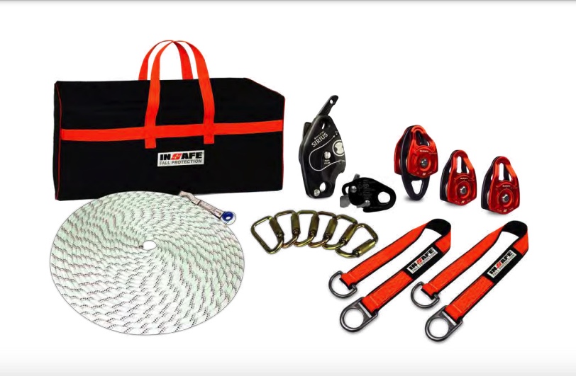 KIT DE RESCATE INDUSTRIAL PARA TRABAJO VERTICAL 8200-KR INSAFE