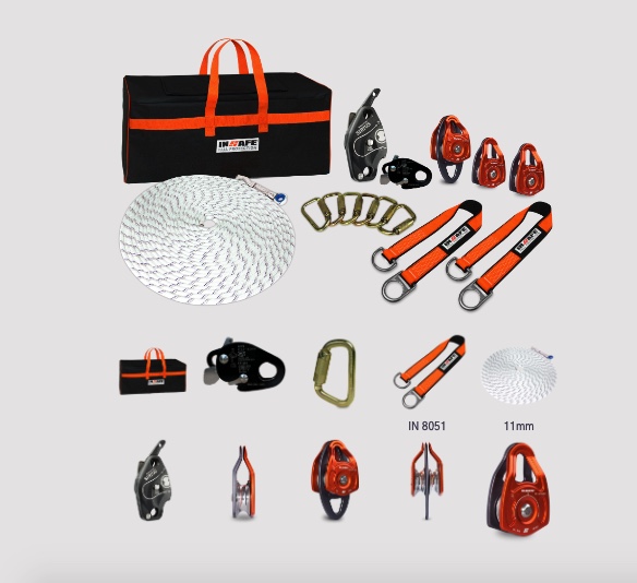 KIT DE RESCATE INDUSTRIAL PARA TRABAJO VERTICAL 8200-KR INSAFE - Image 2