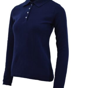 CAMIBUSO MANGA LARGA TIPO POLO DAMA