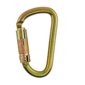 Mosquetón Carabinero En D 45Kn 5000Lb Triple Seguro STEELPRO