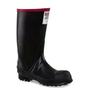 Bota Caucho Super Argyll Negra Puntera C/Roja